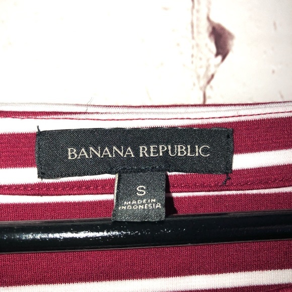 Stripe long sleeve top‎ Banana Republic - Picture 2 of 4